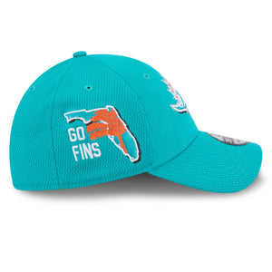 Miami Dolphins 2024 NFL Draft New Era 39Thirty Flex Cap Türkis - STADIUMDREAMS