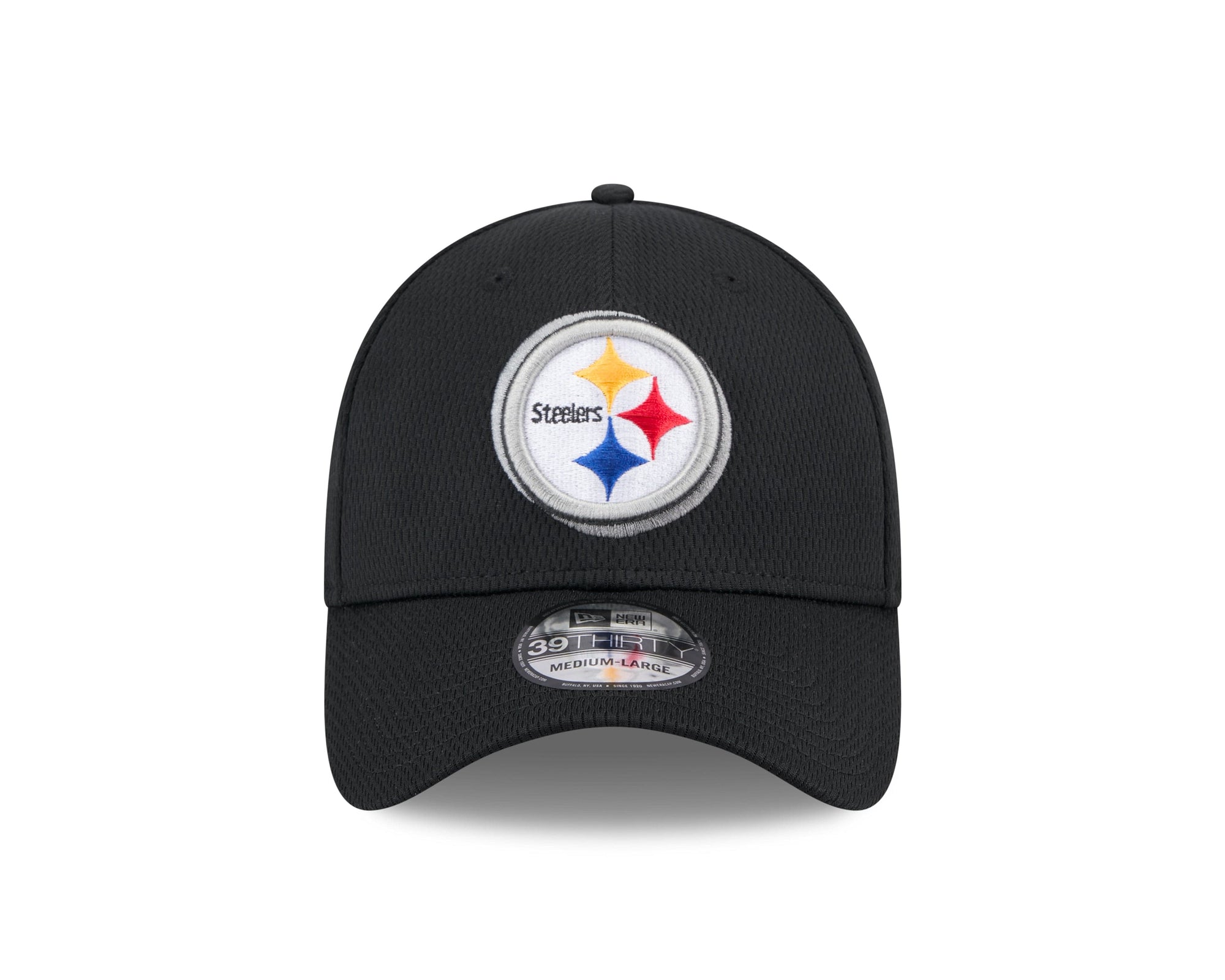 Pittsburgh Steelers 49ers 2024 NFL Draft New Era 39Thirty Flex Cap Schwarz - STADIUMDREAMS