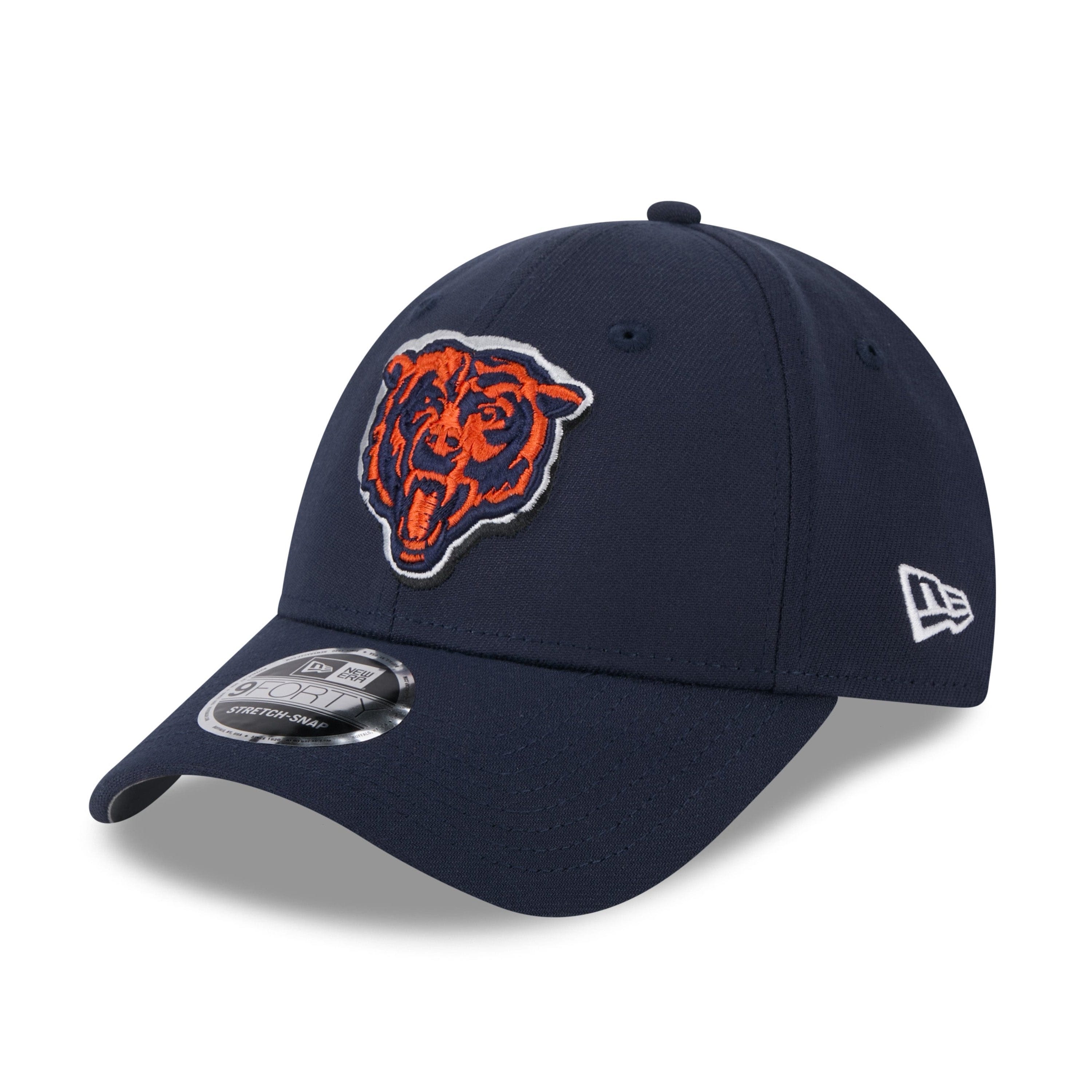 Chicago Bears New Era NFL 2024 Draft 2024 9Forty Stretch-Snap Cap Navy - STADIUMDREAMS