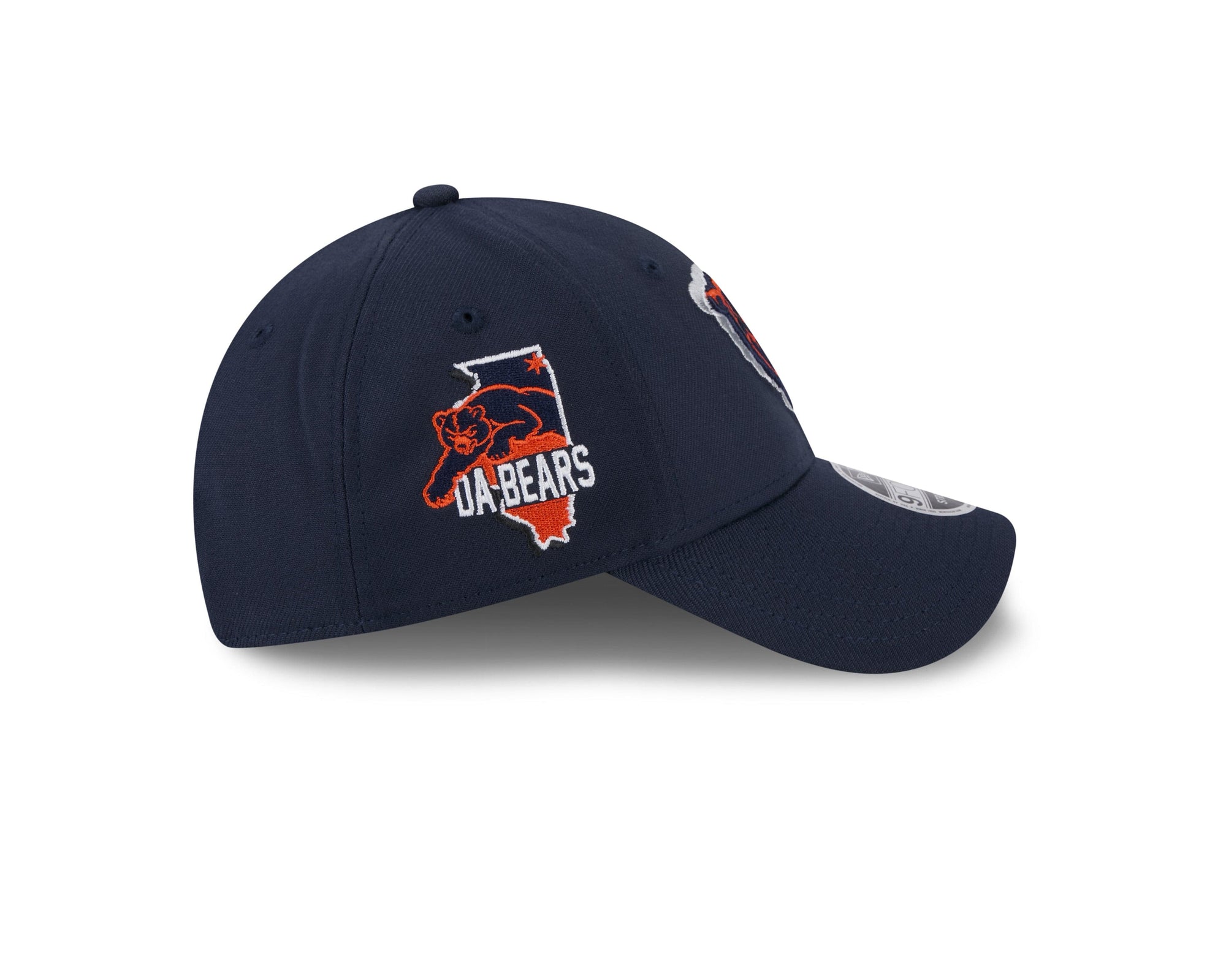 Chicago Bears New Era NFL 2024 Draft 2024 9Forty Stretch-Snap Cap Navy - STADIUMDREAMS