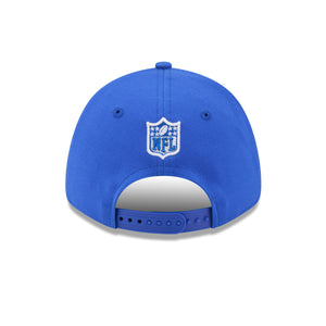 Los Angeles Rams New Era NFL 2024 Draft 2024 9Forty Stretch-Snap Cap Blau - STADIUMDREAMS