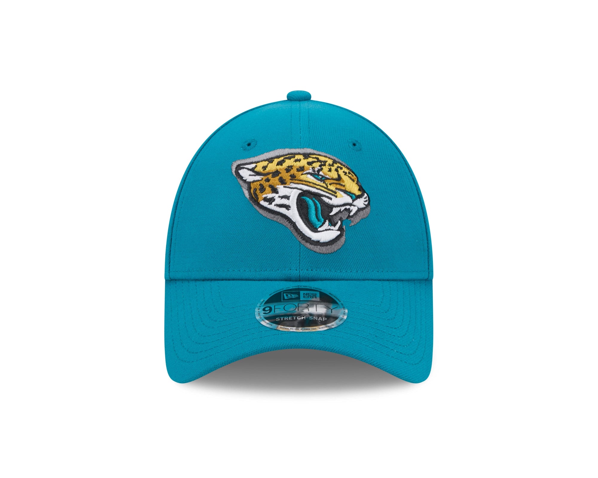 Jacksonville Jaguars New Era NFL 2024 Draft 2024 9Forty Stretch-Snap Cap Türkis - STADIUMDREAMS