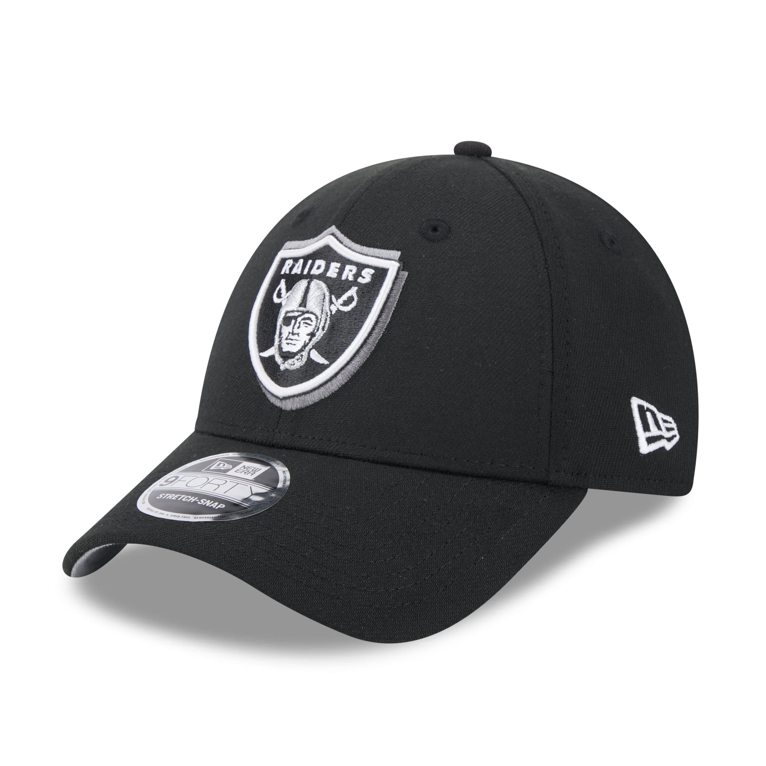 Las Vegas Raiders New Era NFL 2024 Draft 2024 9Forty Stretch-Snap Cap Schwarz - STADIUMDREAMS