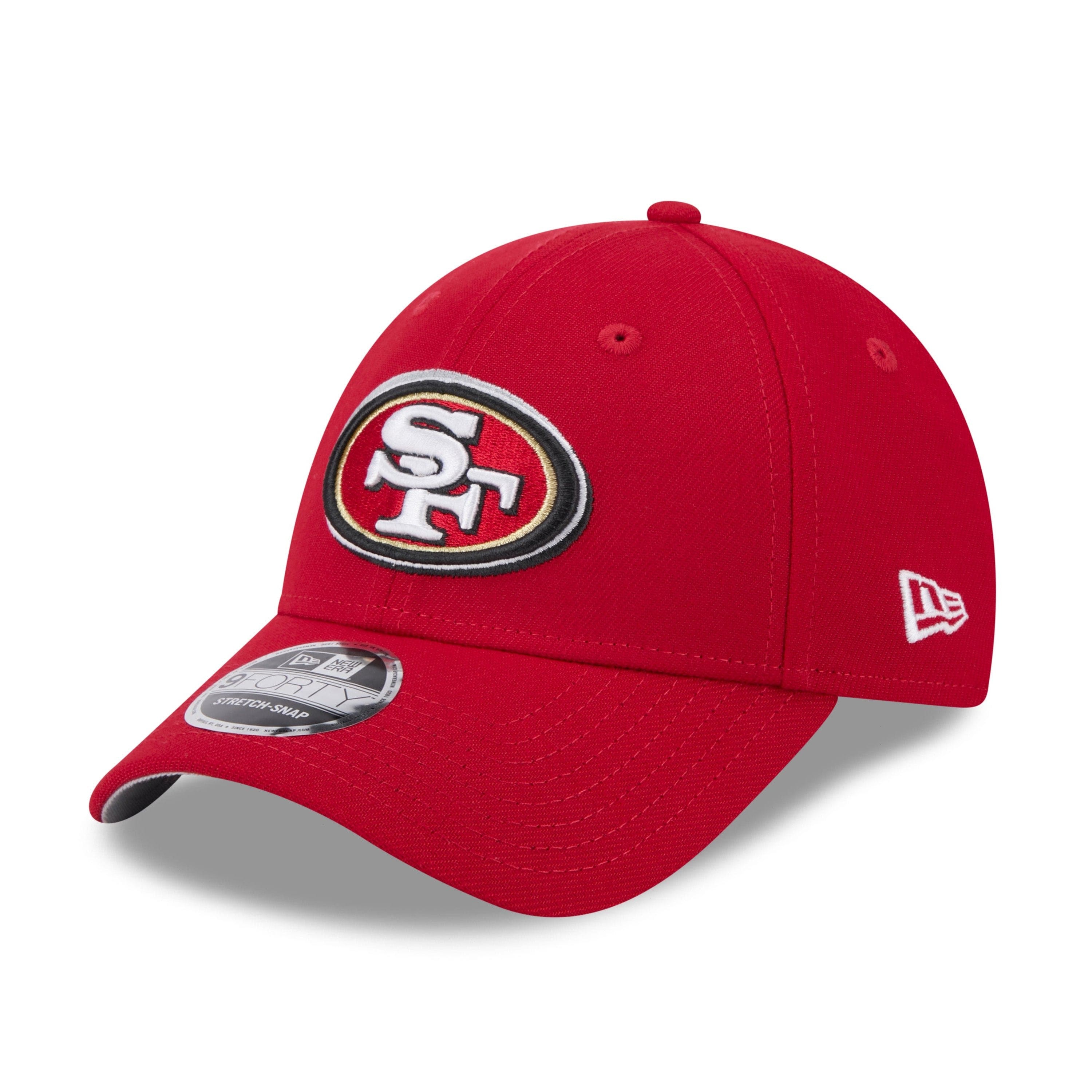 San Francisco 49ers New Era NFL 2024 Draft 2024 9Forty Stretch-Snap Cap Rot - STADIUMDREAMS