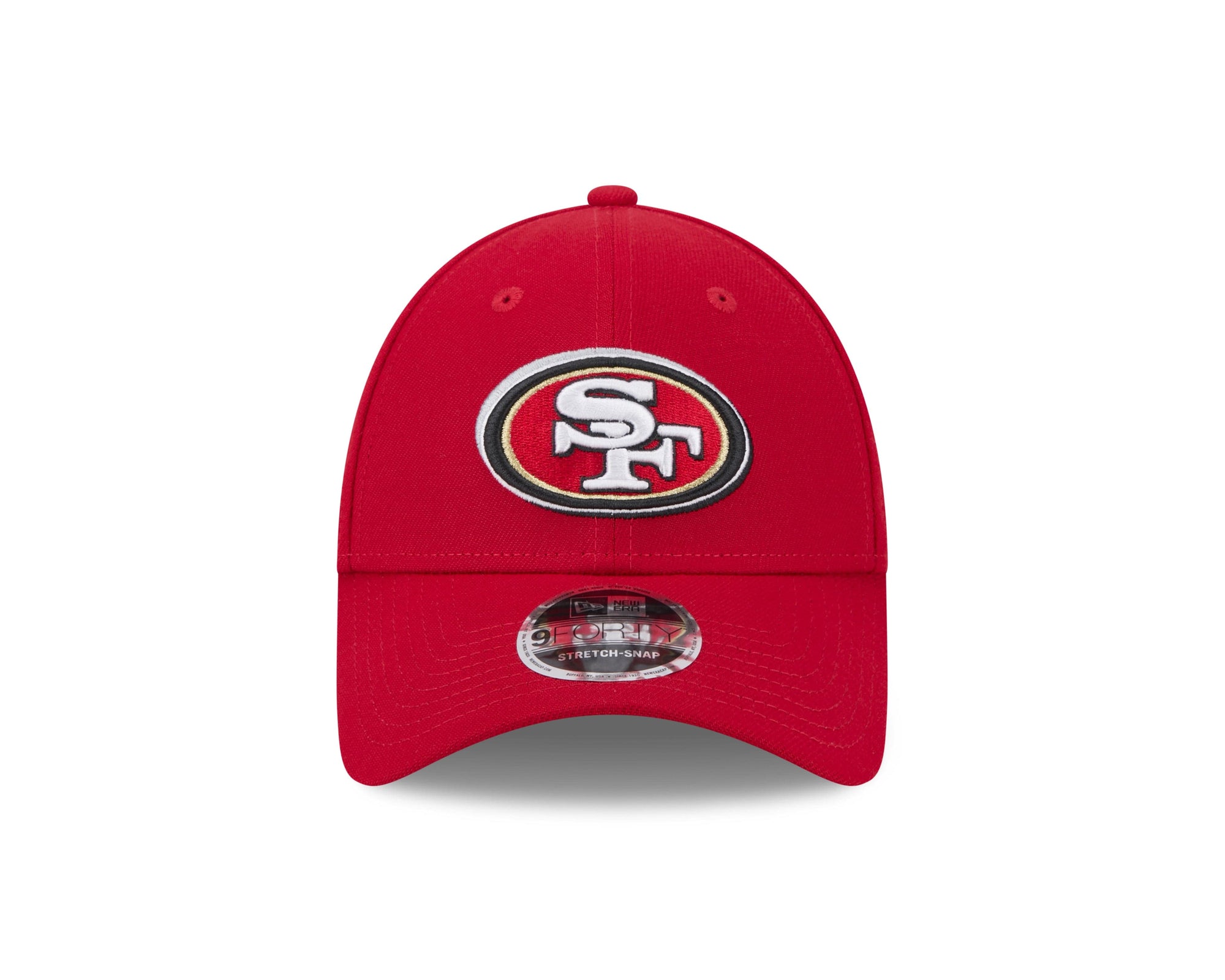 San Francisco 49ers New Era NFL 2024 Draft 2024 9Forty Stretch-Snap Cap Rot - STADIUMDREAMS