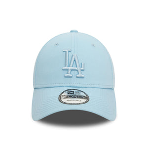 Los Angeles Dodgers New Era League Essential 9Forty MLB Cap Pastell Blau - STADIUMDREAMS