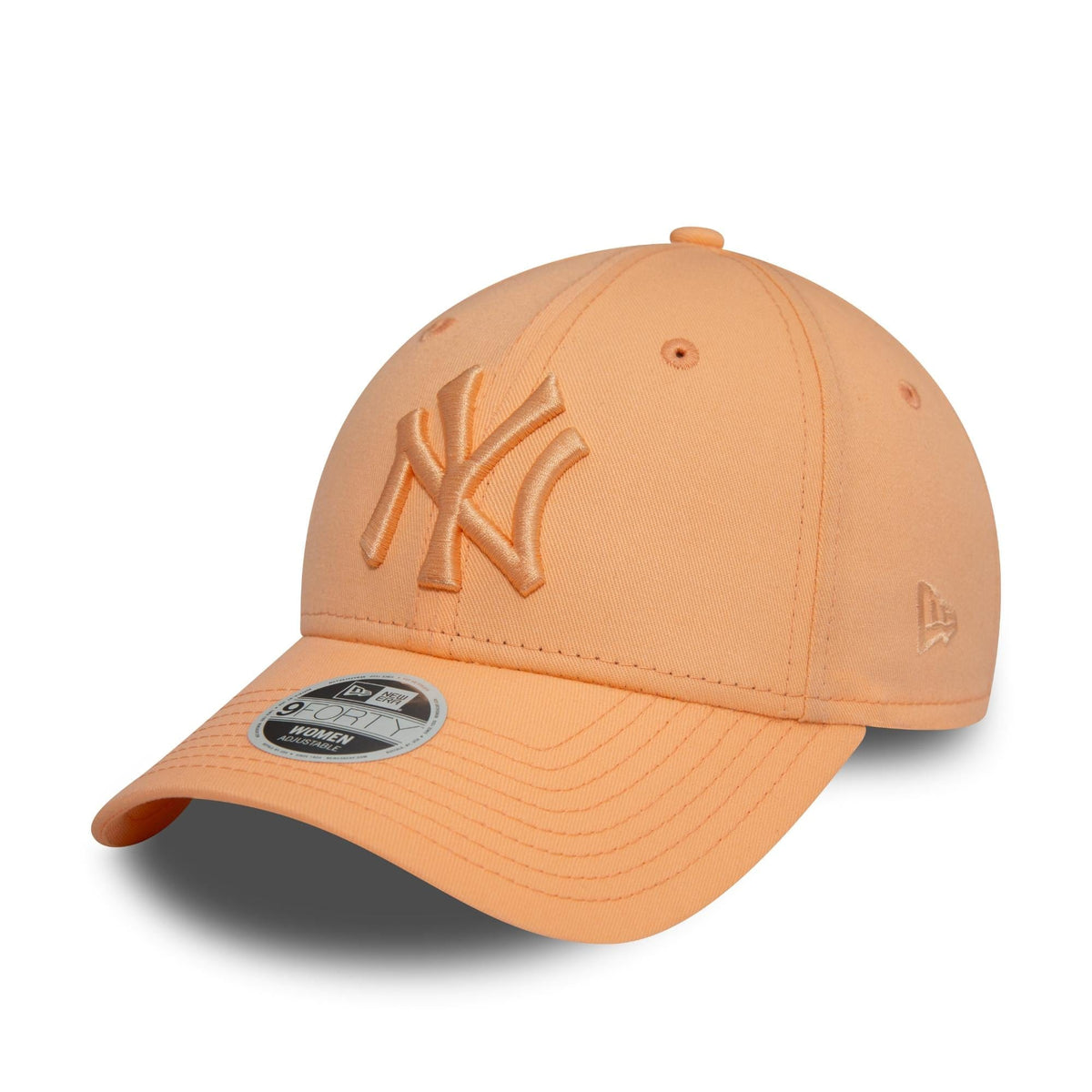 New York Yankees Woman New Era Essentials 9Forty MLB Cap Pastell Orange - STADIUMDREAMS