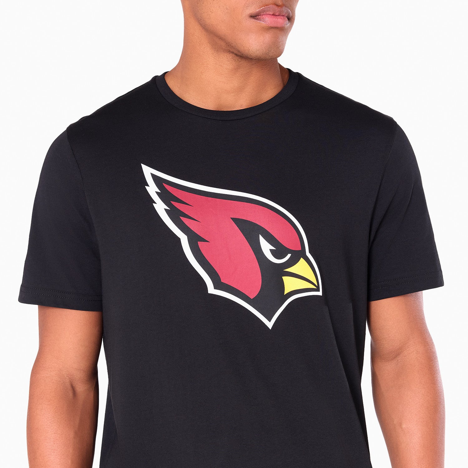 Arizona Cardinals Team Logo New Era NFL T-Shirt Schwarz