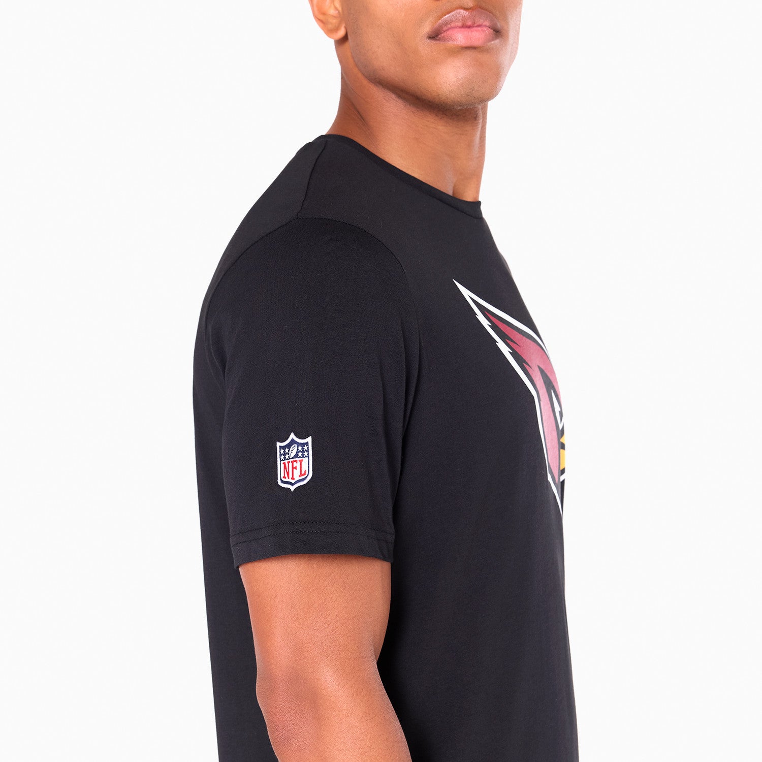 Arizona Cardinals Team Logo New Era NFL T-Shirt Schwarz