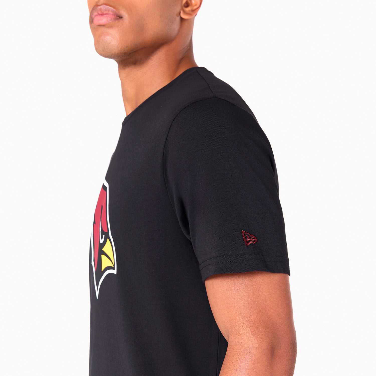 Arizona Cardinals Team Logo New Era NFL T-Shirt Schwarz