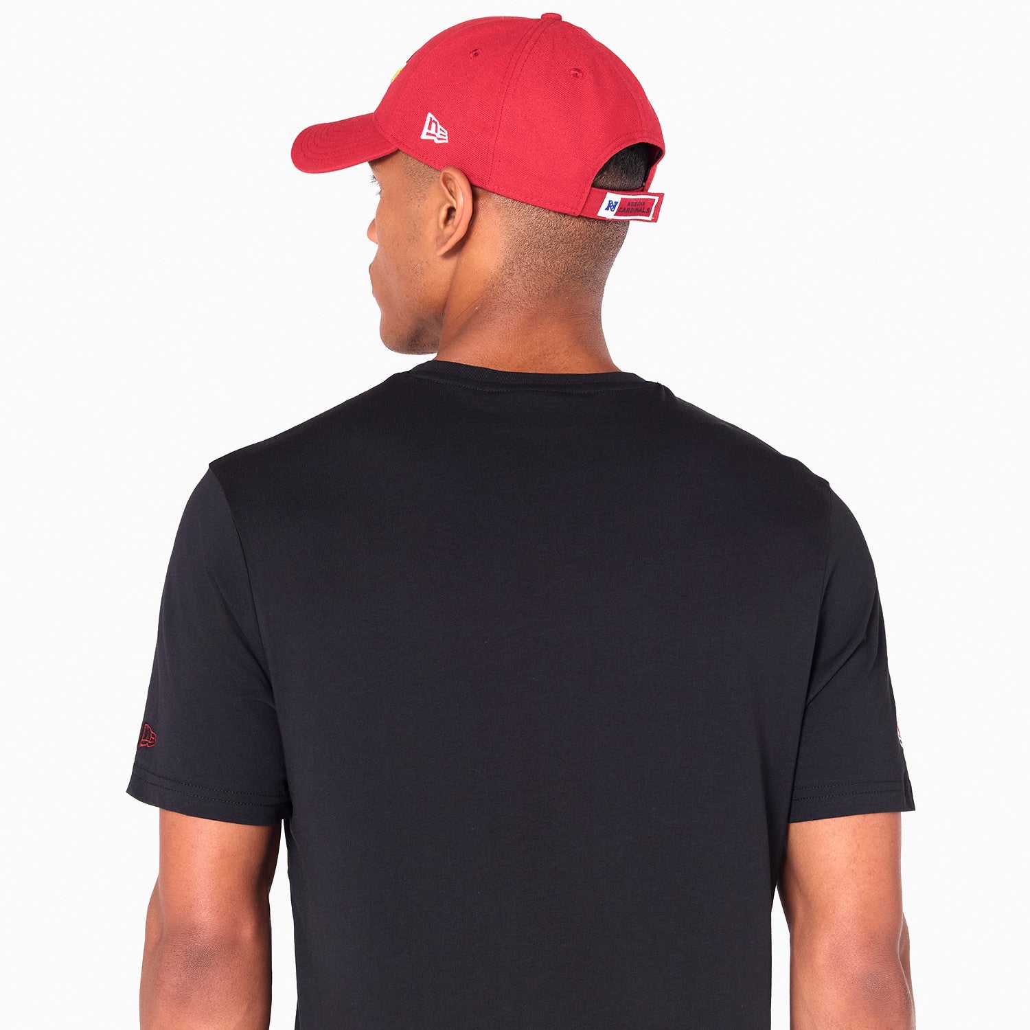 Arizona Cardinals Team Logo New Era NFL T-Shirt Schwarz