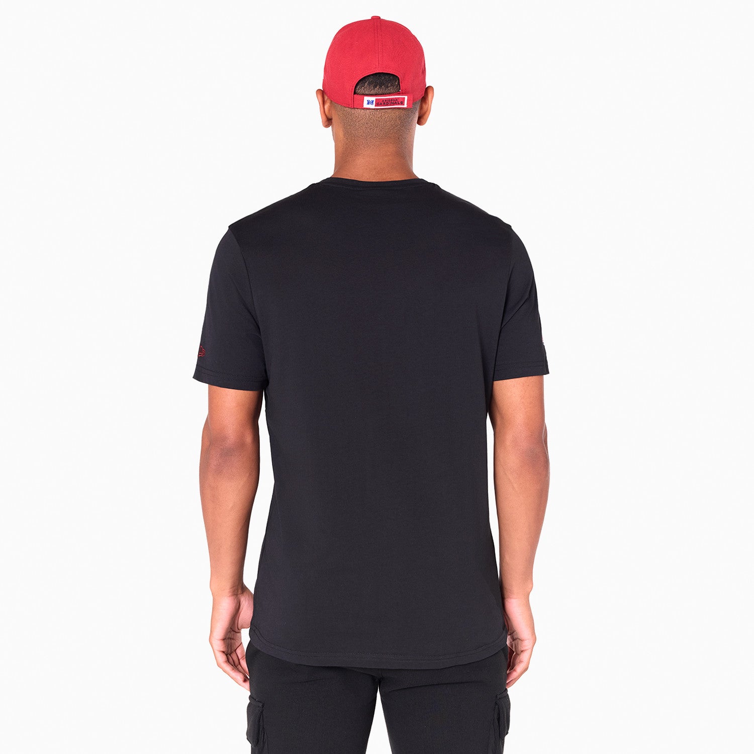 Arizona Cardinals Team Logo New Era NFL T-Shirt Schwarz