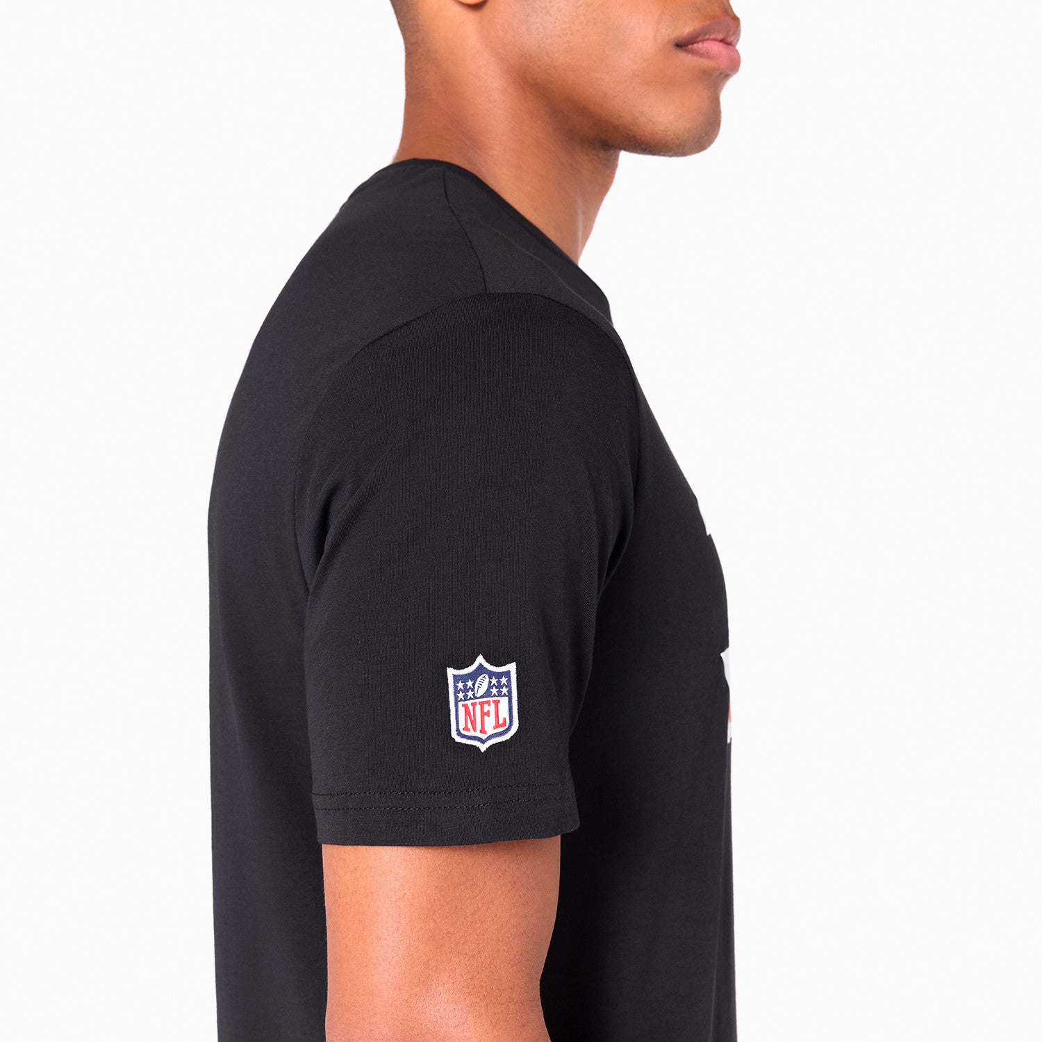Cincinnati Bengals Team Logo New Era NFL T-Shirt Schwarz