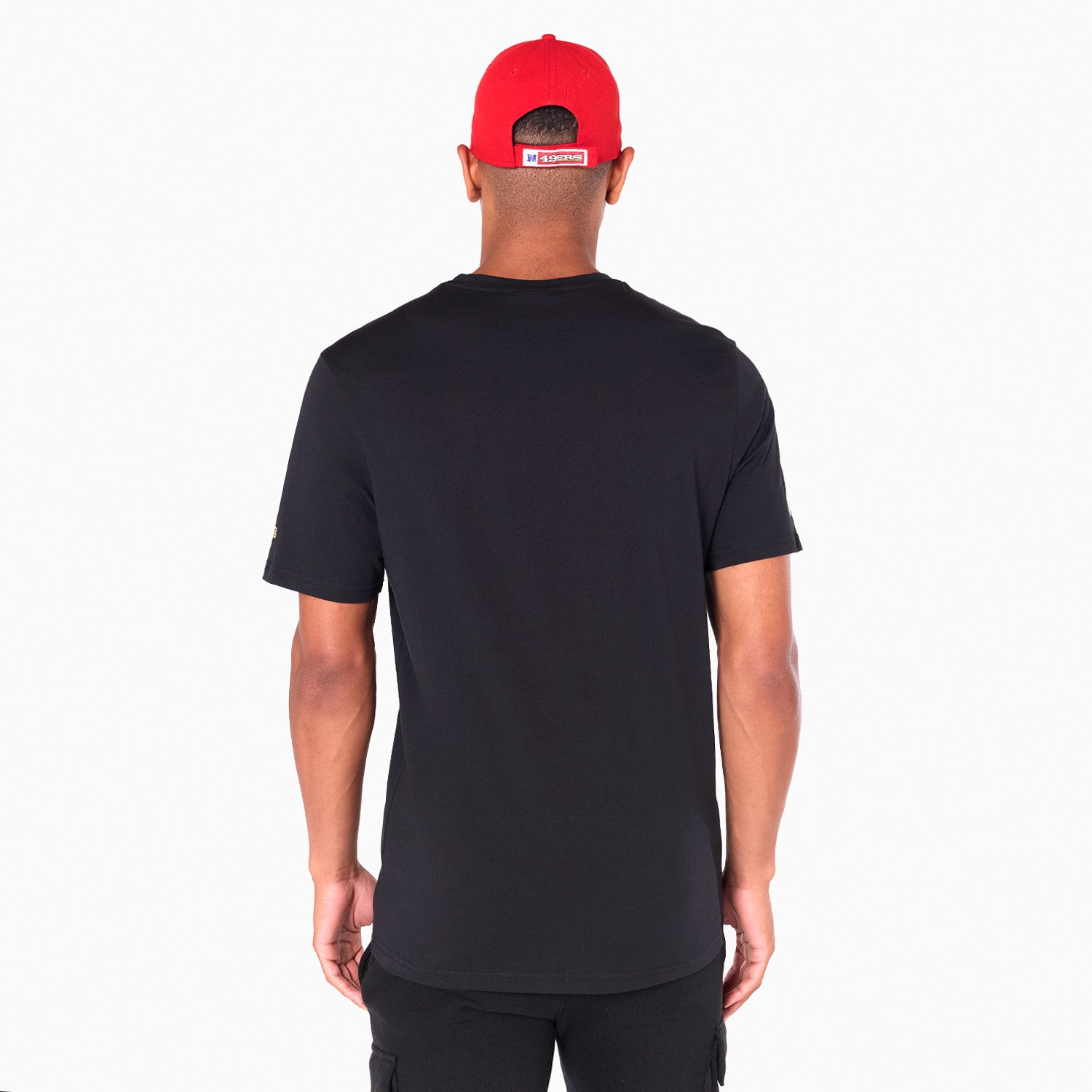 San Francisco 49ers Team Logo New Era NFL T-Shirt Schwarz