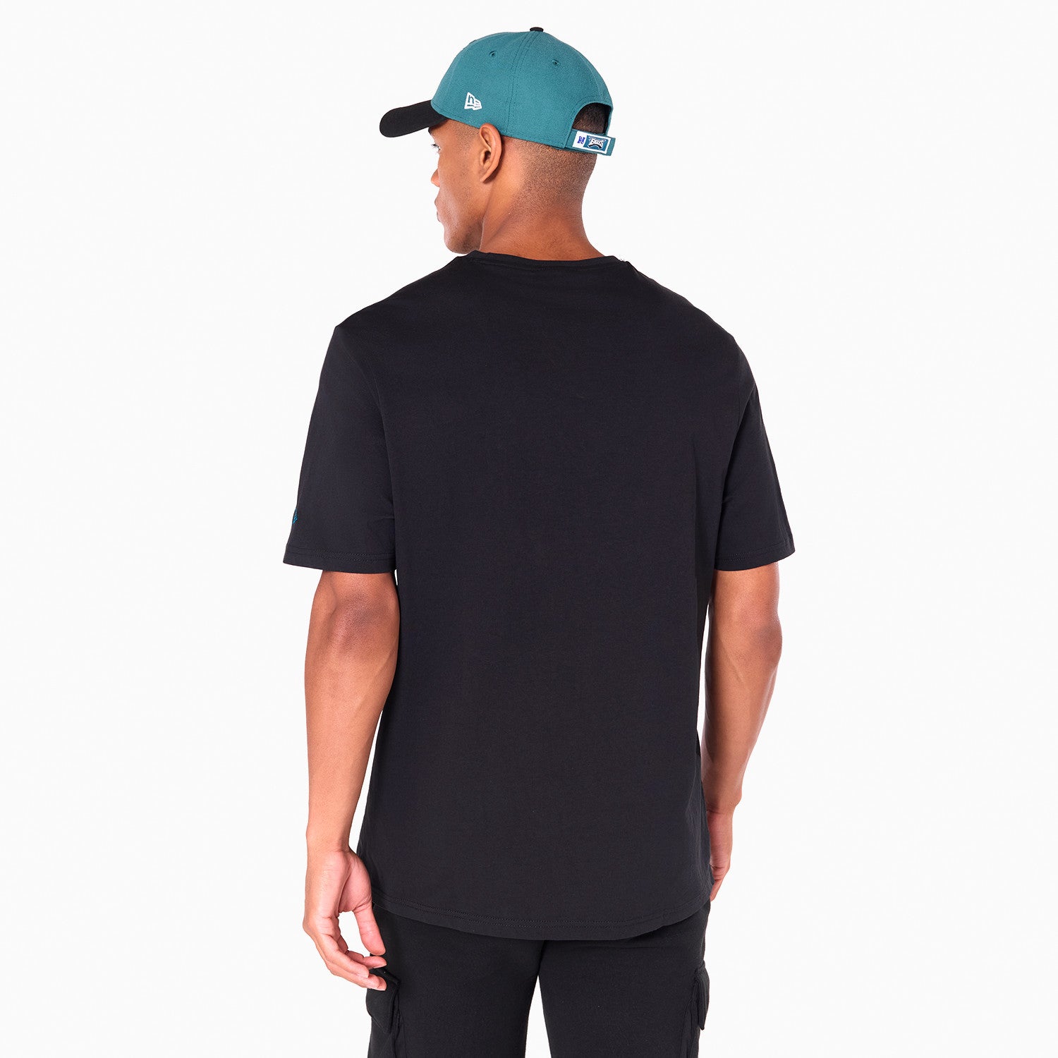 Philadelphia Eagles Team Logo New Era NFL T-Shirt Schwarz