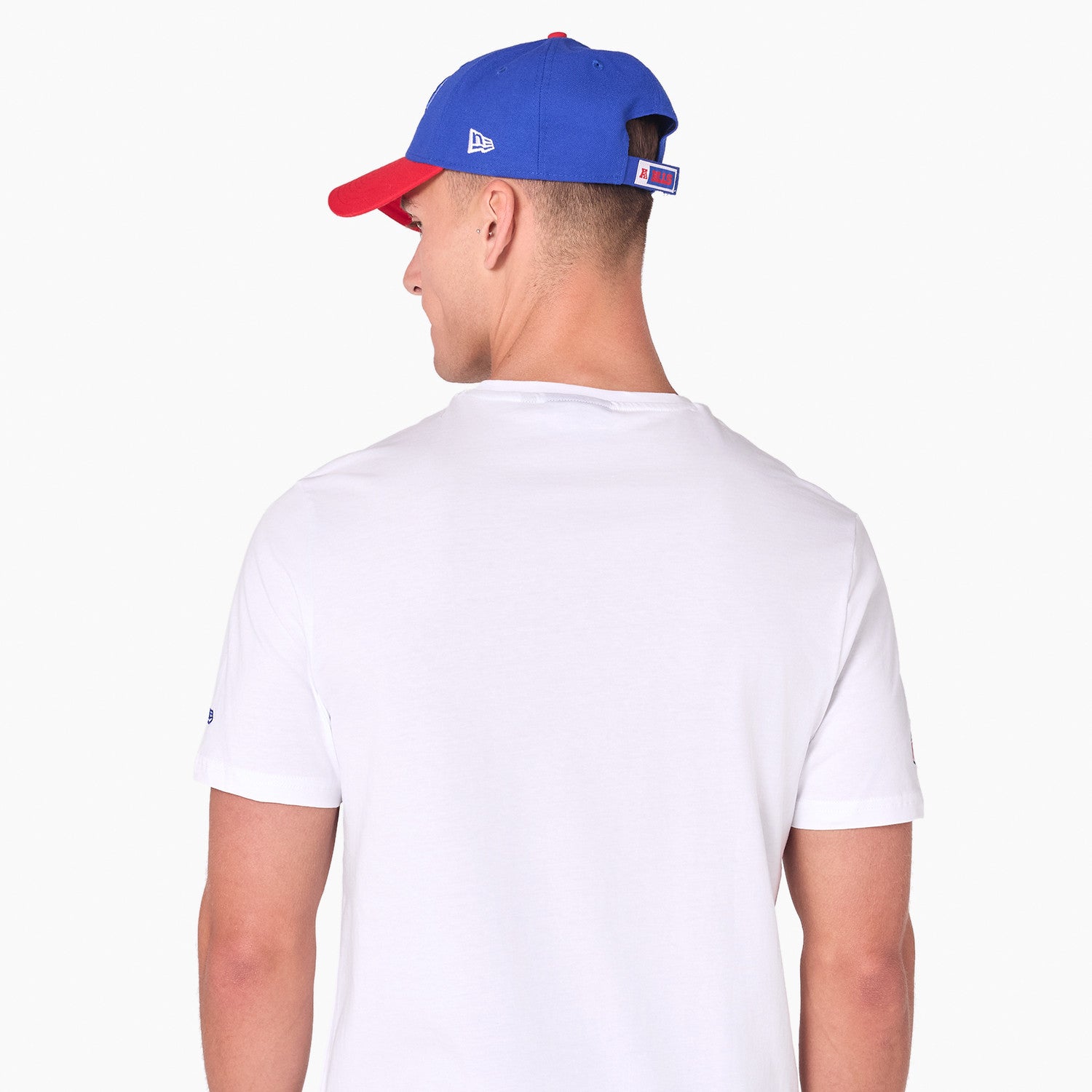 Buffalo Bills Team Logo New Era NFL T-Shirt Weiß