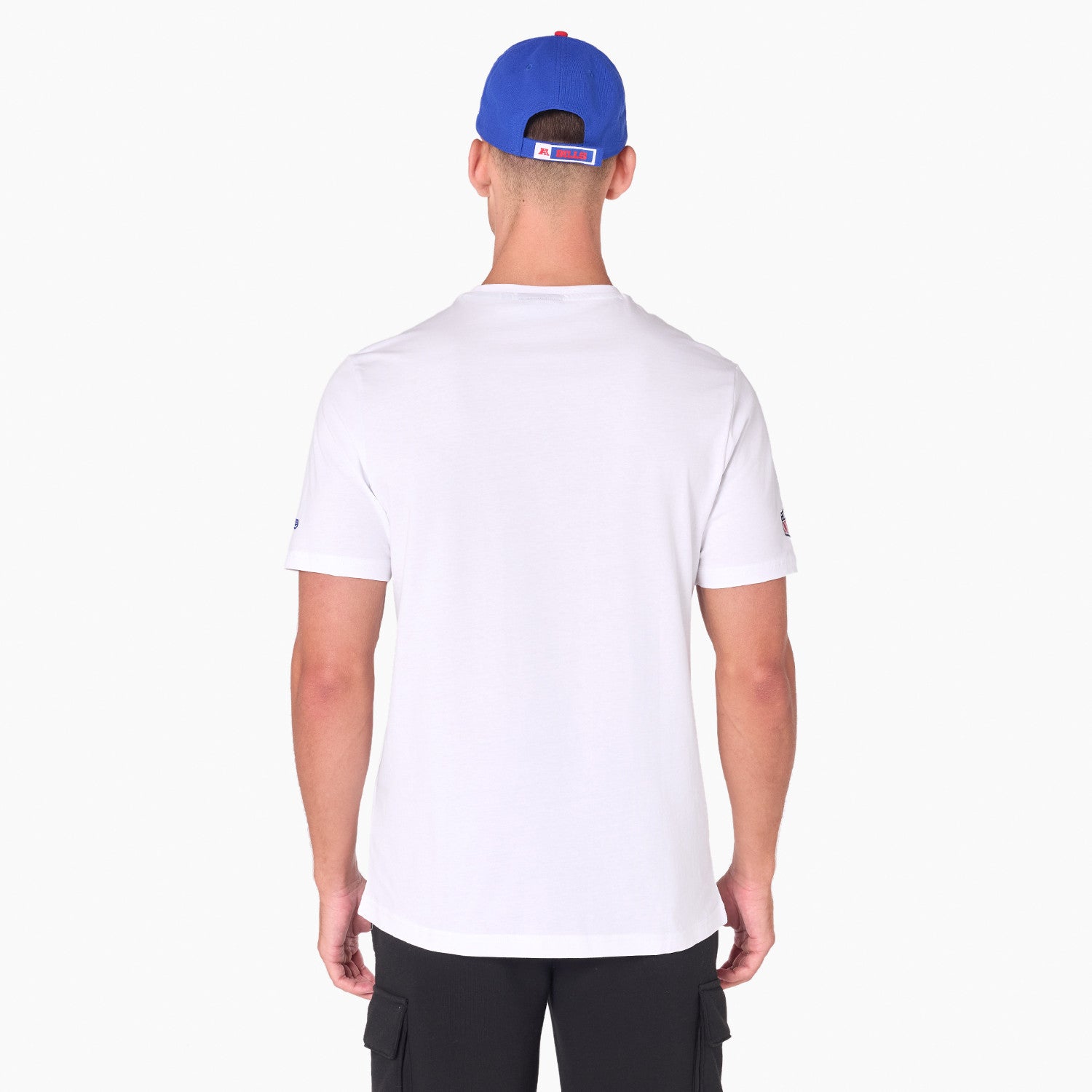 Buffalo Bills Team Logo New Era NFL T-Shirt Weiß