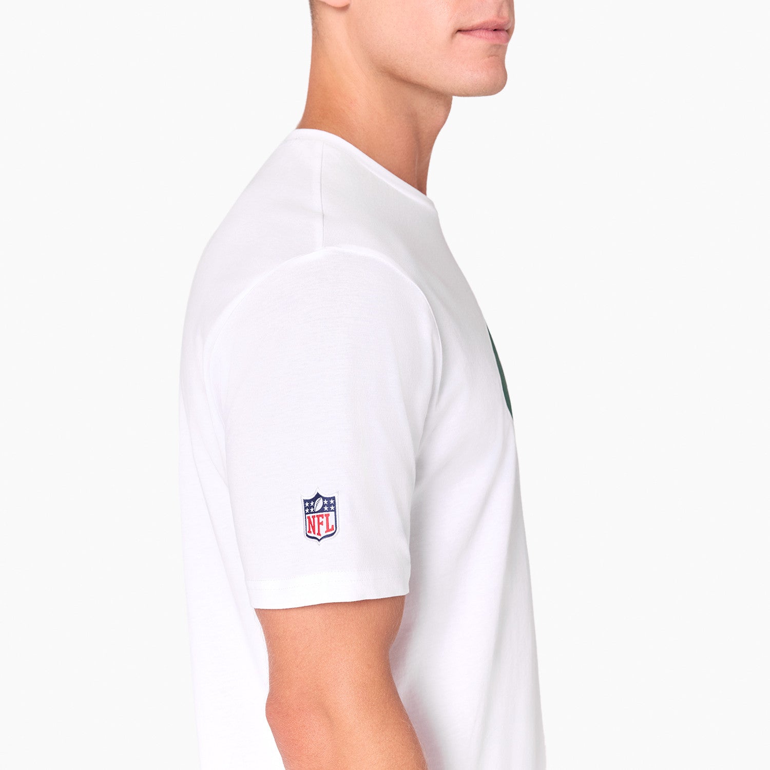 New York Jets Team Logo New Era NFL T-Shirt Weiß