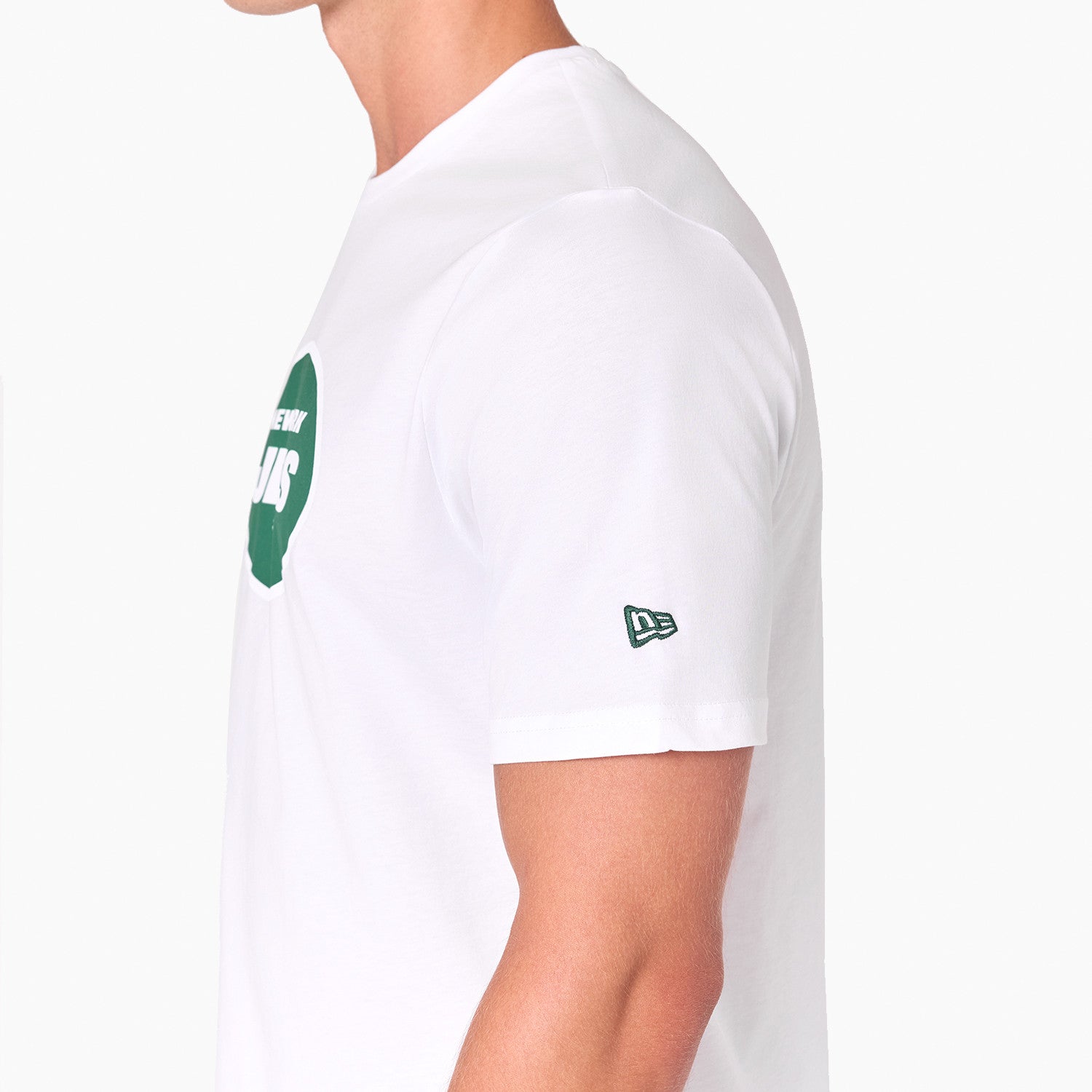 New York Jets Team Logo New Era NFL T-Shirt Weiß