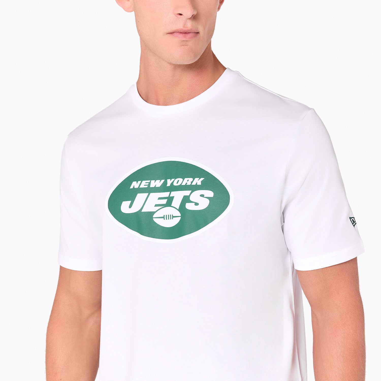 New York Jets Team Logo New Era NFL T-Shirt Weiß