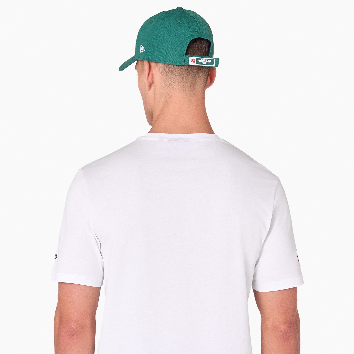 New York Jets Team Logo New Era NFL T-Shirt Weiß