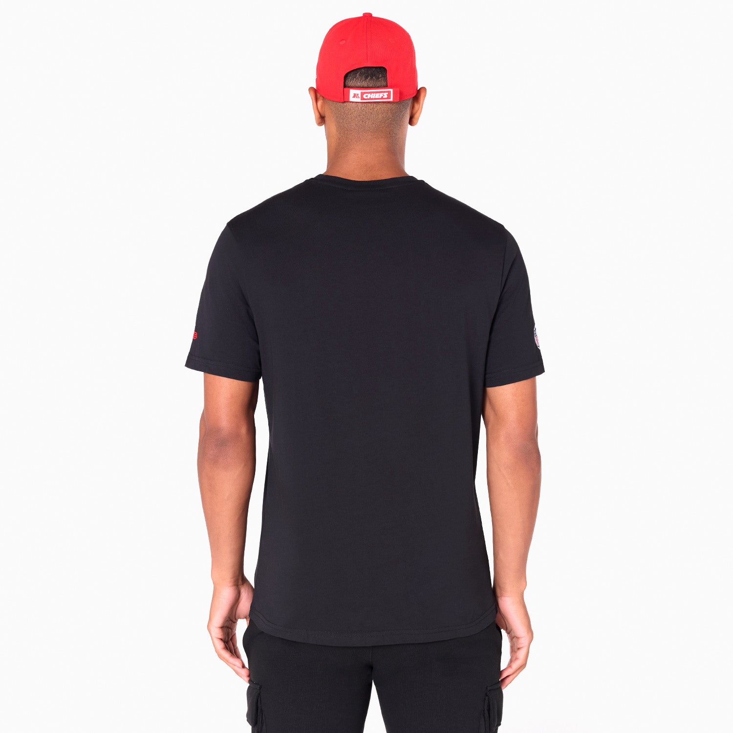 Kansas City Chiefs Team Logo New Era NFL T-Shirt Schwarz
