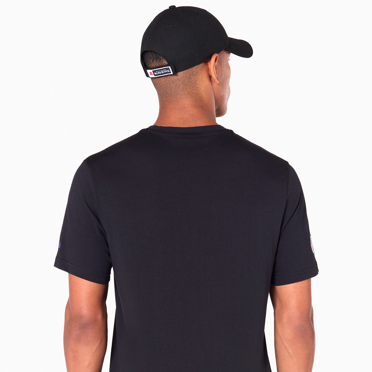 Baltimore Ravens Team Logo New Era NFL T-Shirt Schwarz