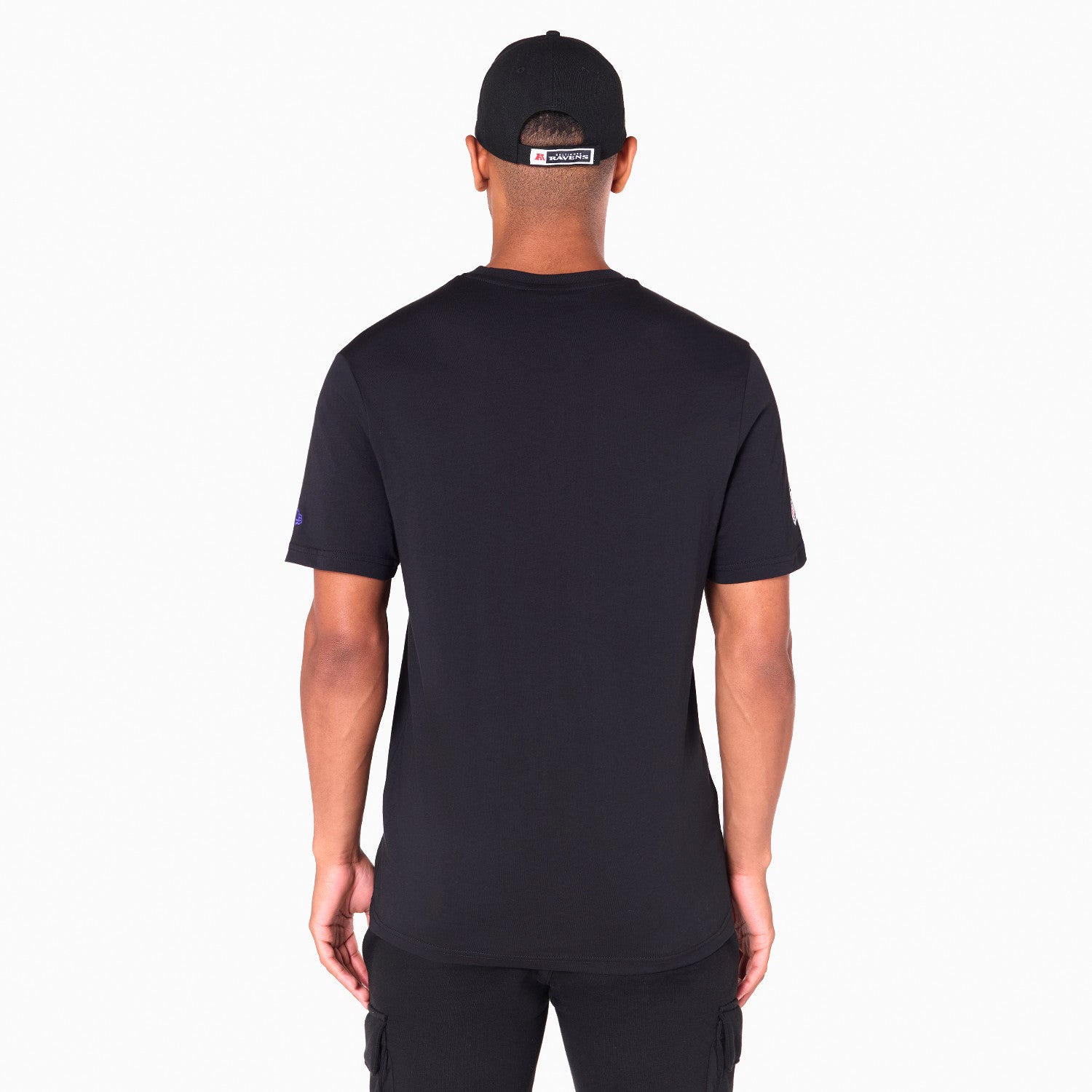 Baltimore Ravens Team Logo New Era NFL T-Shirt Schwarz
