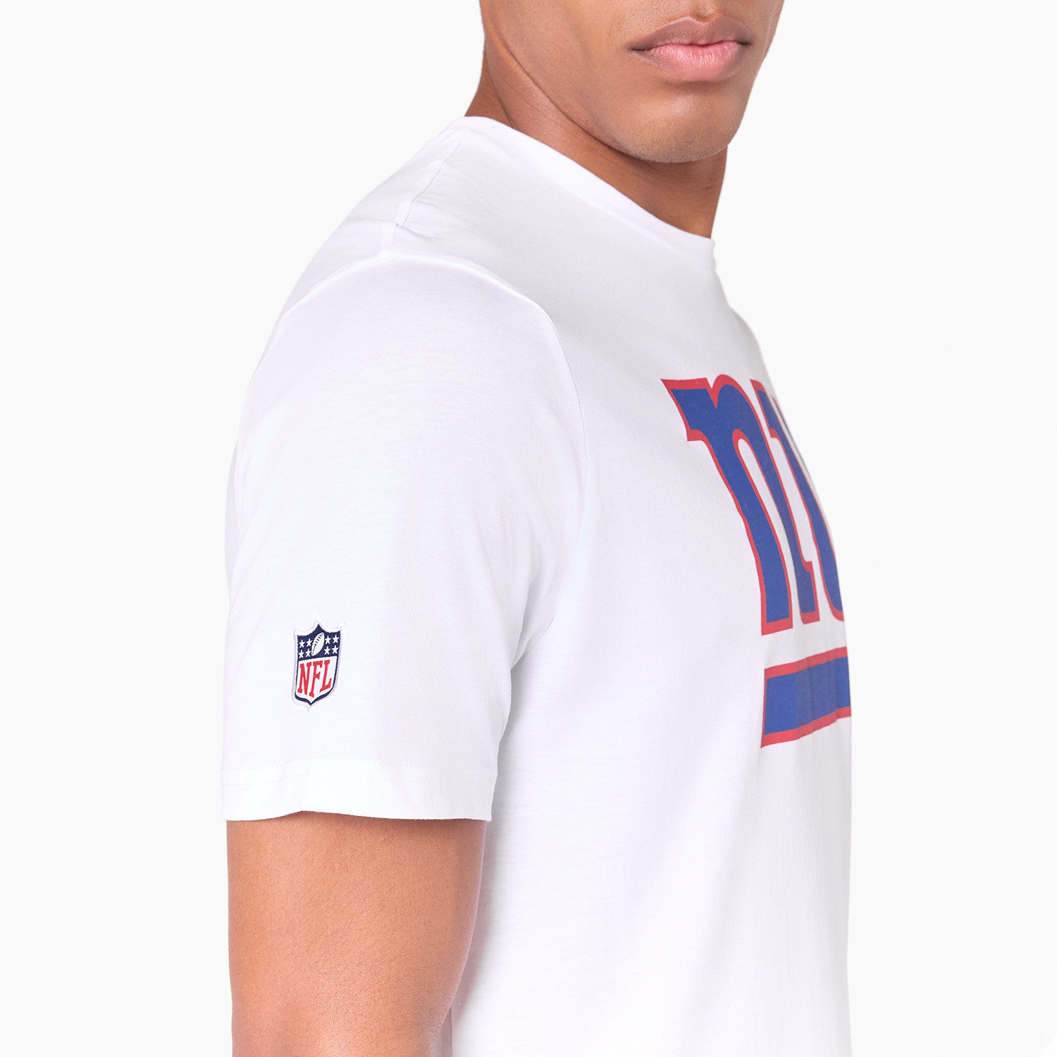 New York Giants Team Logo New Era NFL T-Shirt Weiß