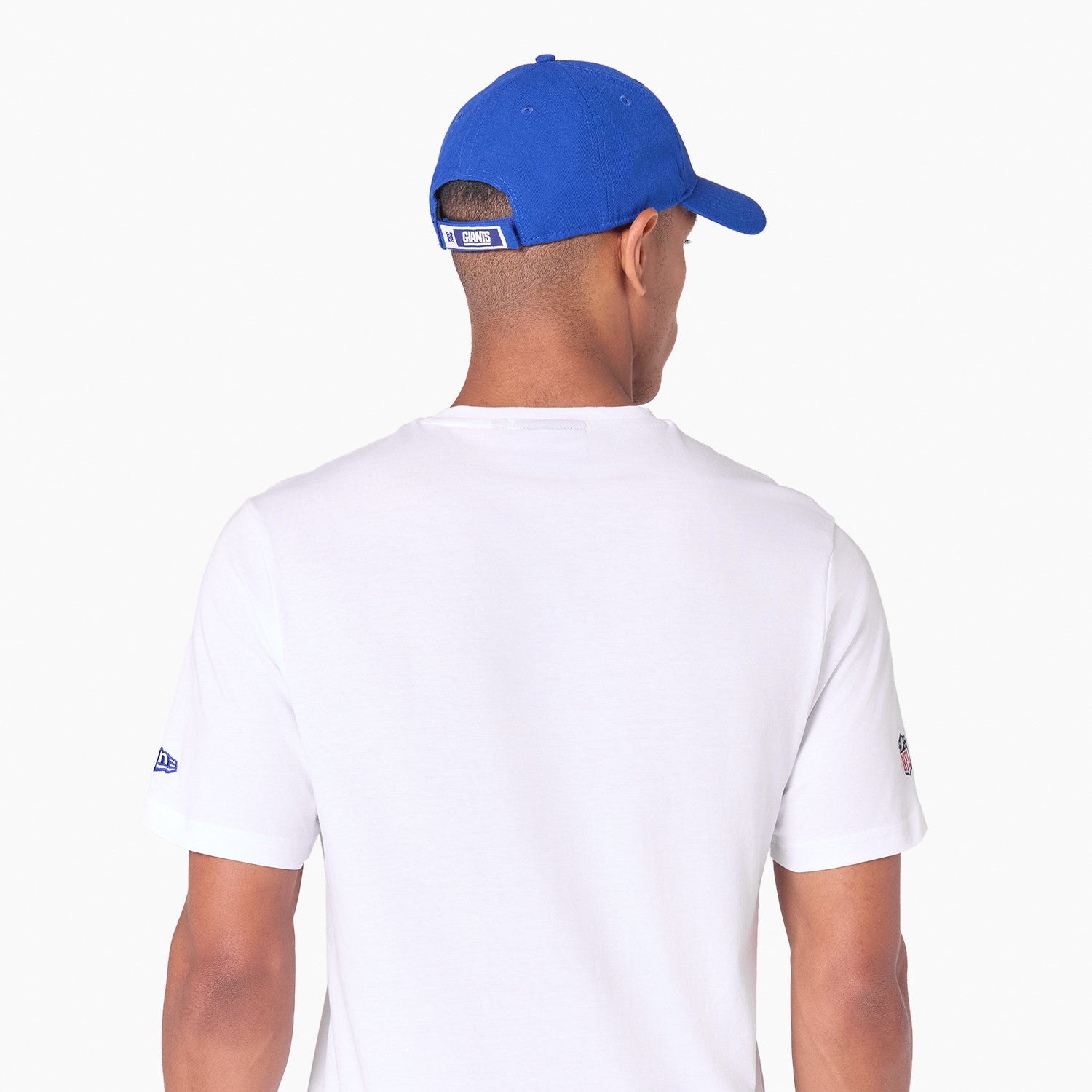 New York Giants Team Logo New Era NFL T-Shirt Weiß