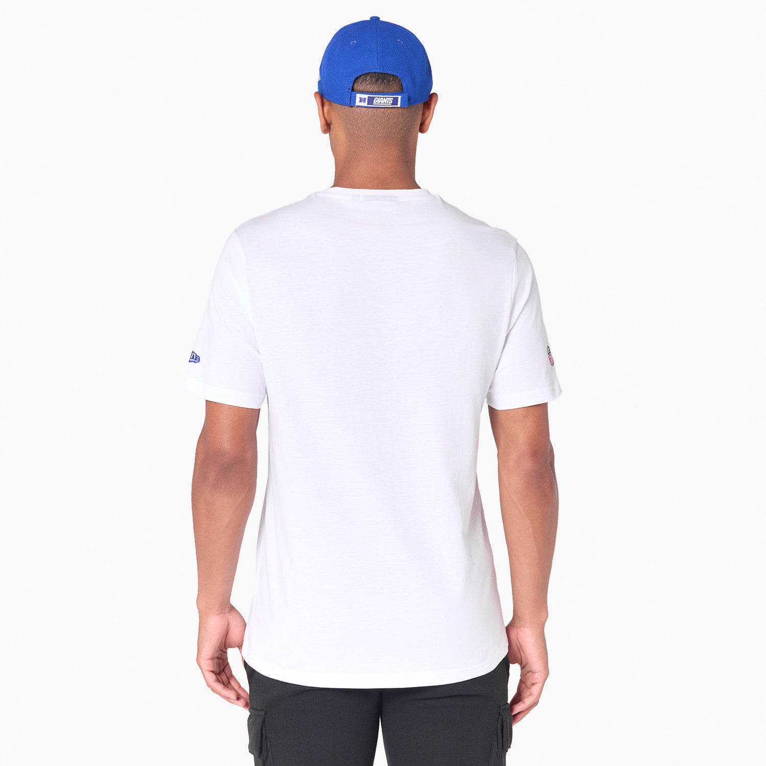 New York Giants Team Logo New Era NFL T-Shirt Weiß