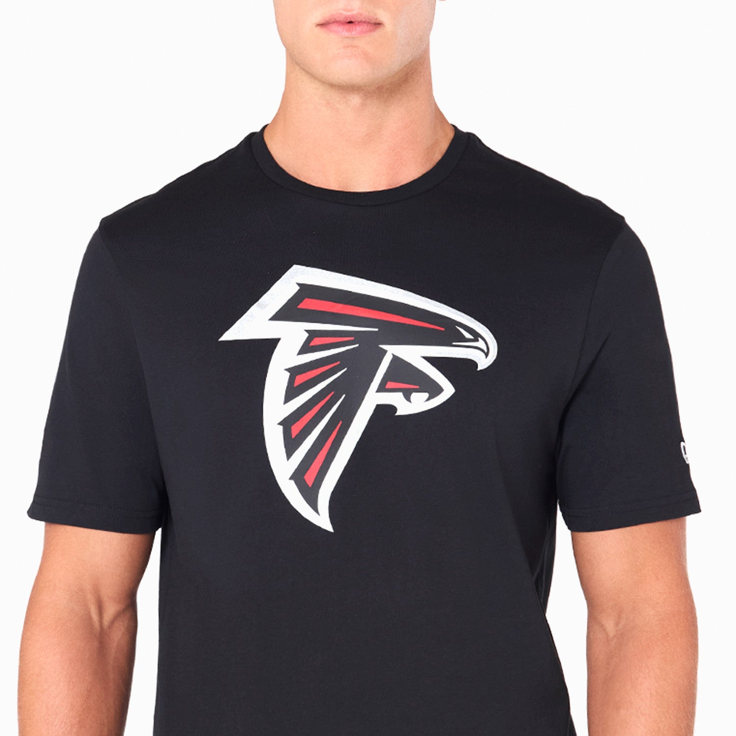 Atlanta Falcons Team Logo New Era NFL T-Shirt Schwarz