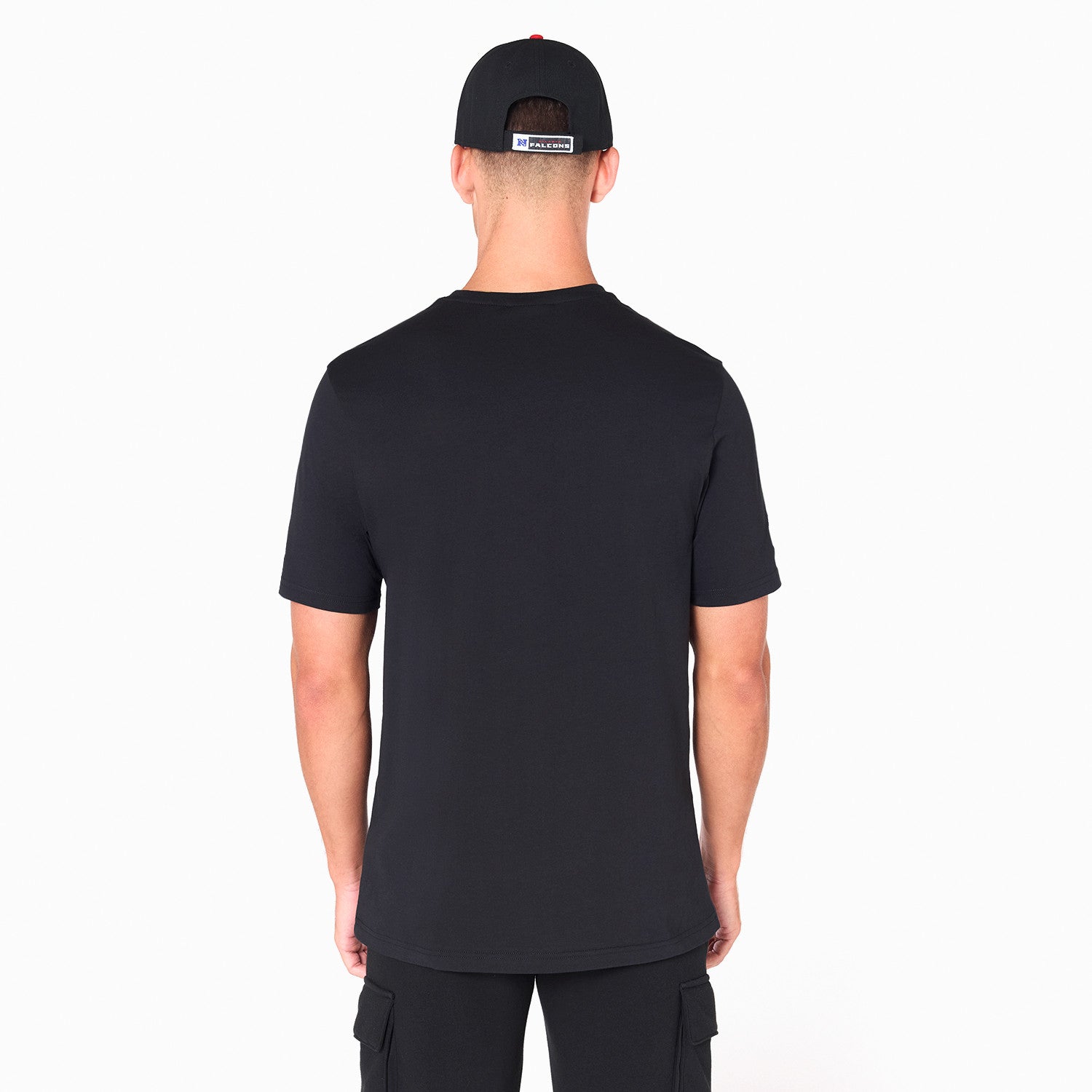 Atlanta Falcons Team Logo New Era NFL T-Shirt Schwarz