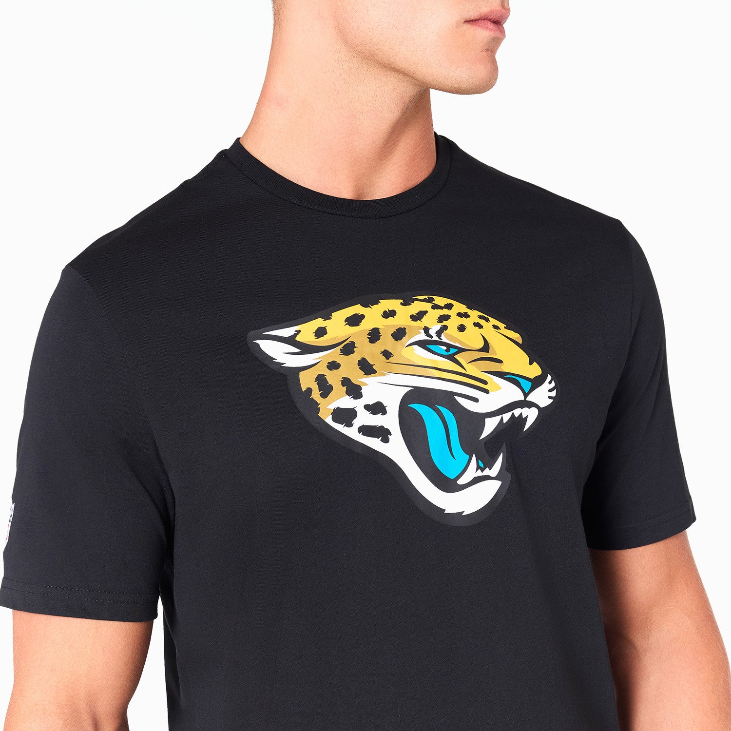 Jacksonville Jaguars Team Logo New Era NFL T-Shirt Schwarz