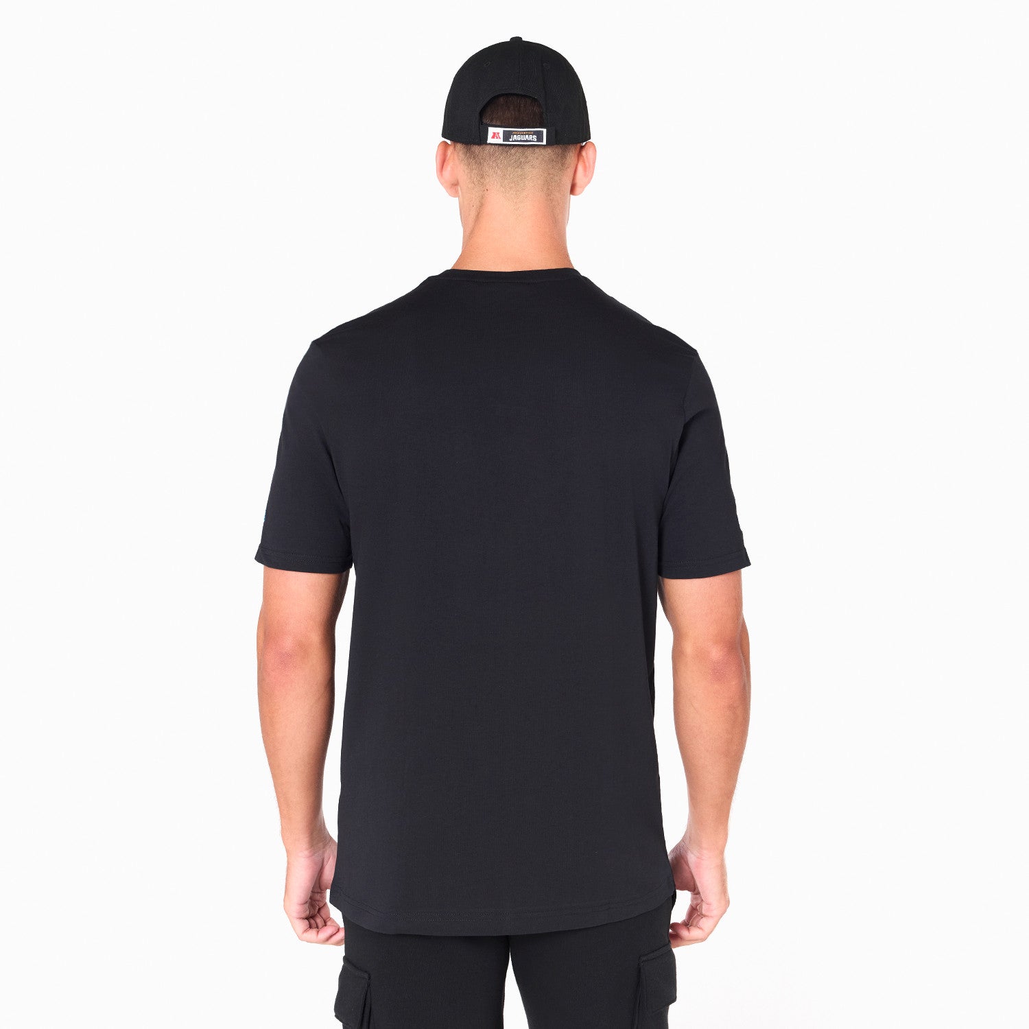 Jacksonville Jaguars Team Logo New Era NFL T-Shirt Schwarz