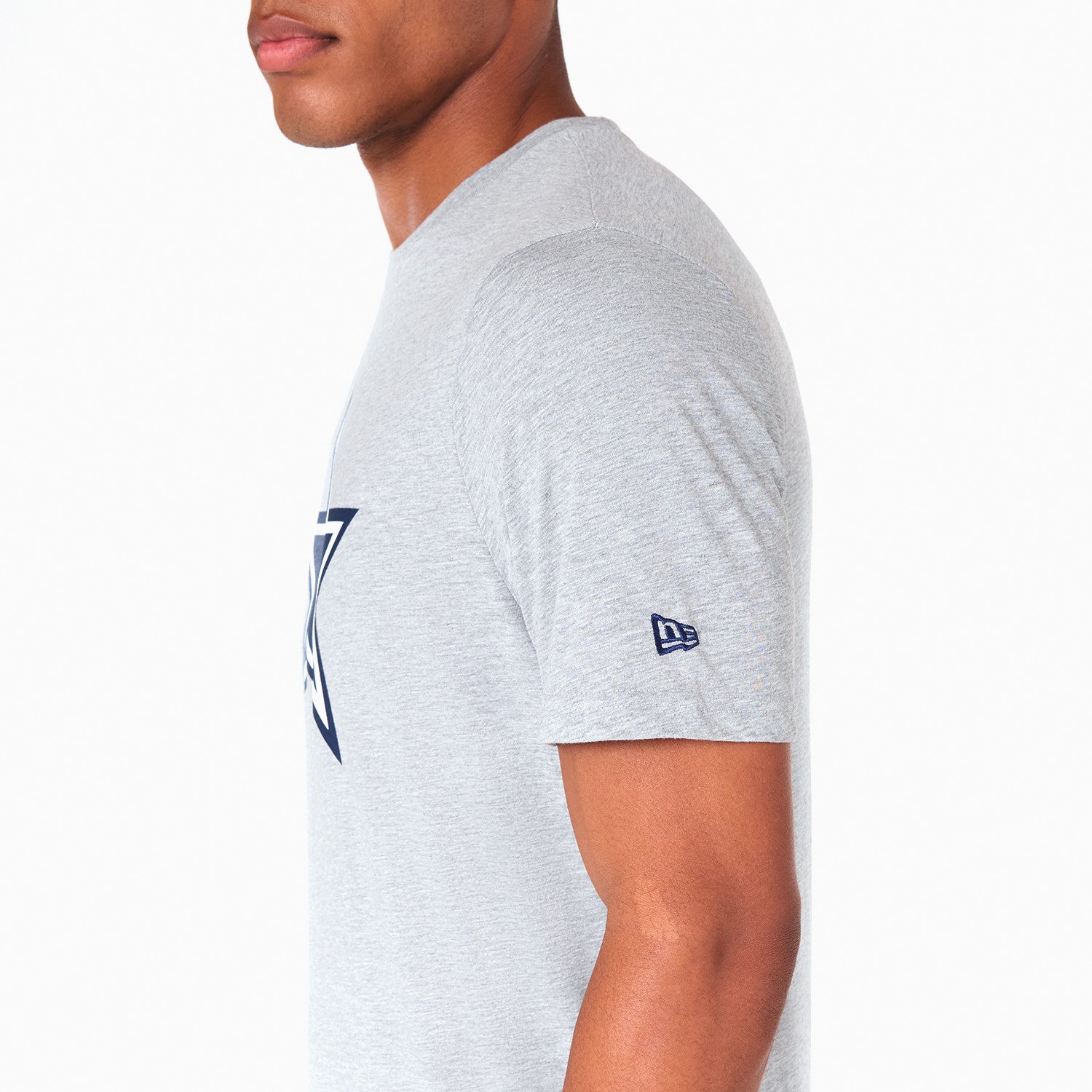 Dallas Cowboys Team Logo New Era NFL T-Shirt Grau
