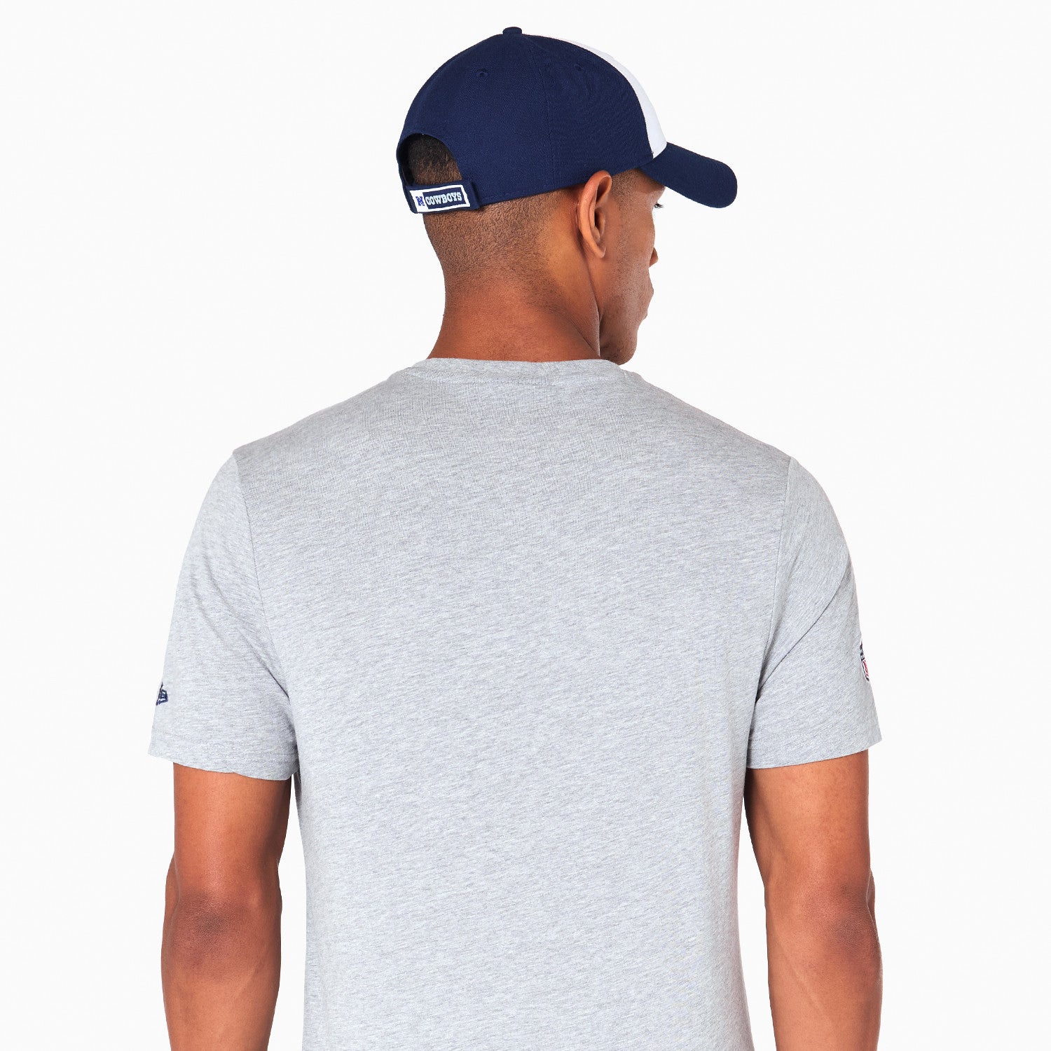 Dallas Cowboys Team Logo New Era NFL T-Shirt Grau