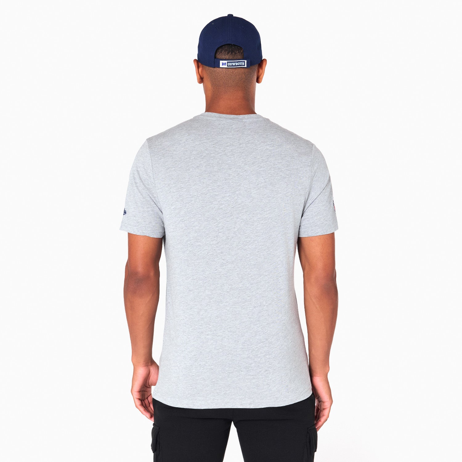 Dallas Cowboys Team Logo New Era NFL T-Shirt Grau