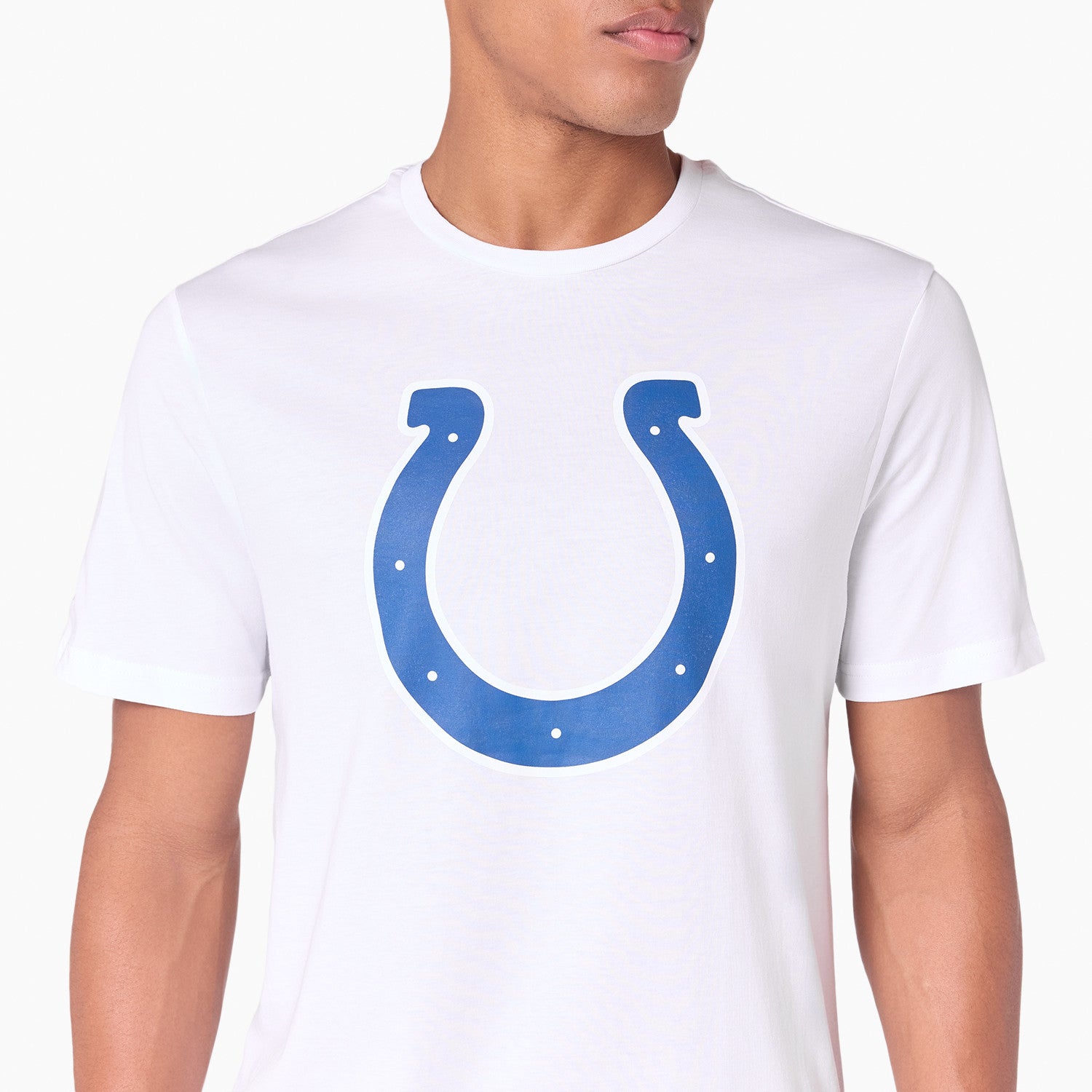 Indianapolis Colts Team Logo New Era NFL T-Shirt Weiß