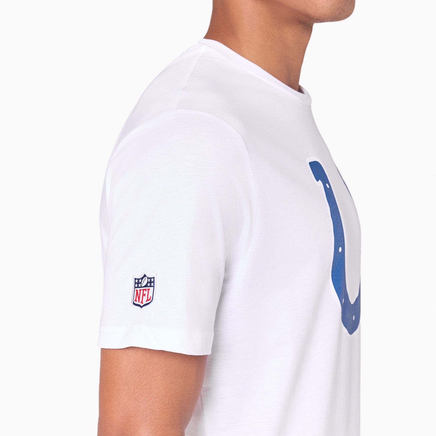 Indianapolis Colts Team Logo New Era NFL T-Shirt Weiß