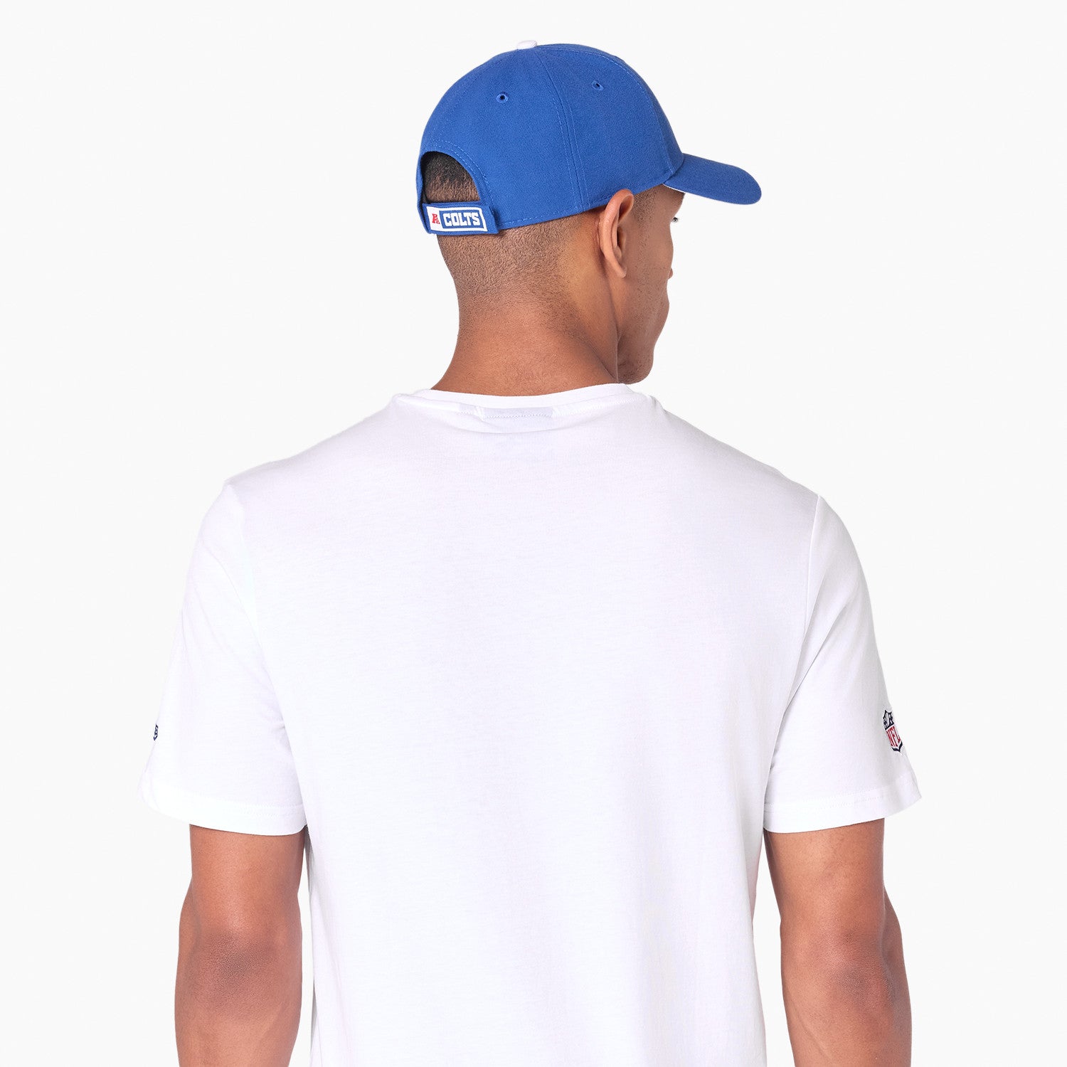 Indianapolis Colts Team Logo New Era NFL T-Shirt Weiß