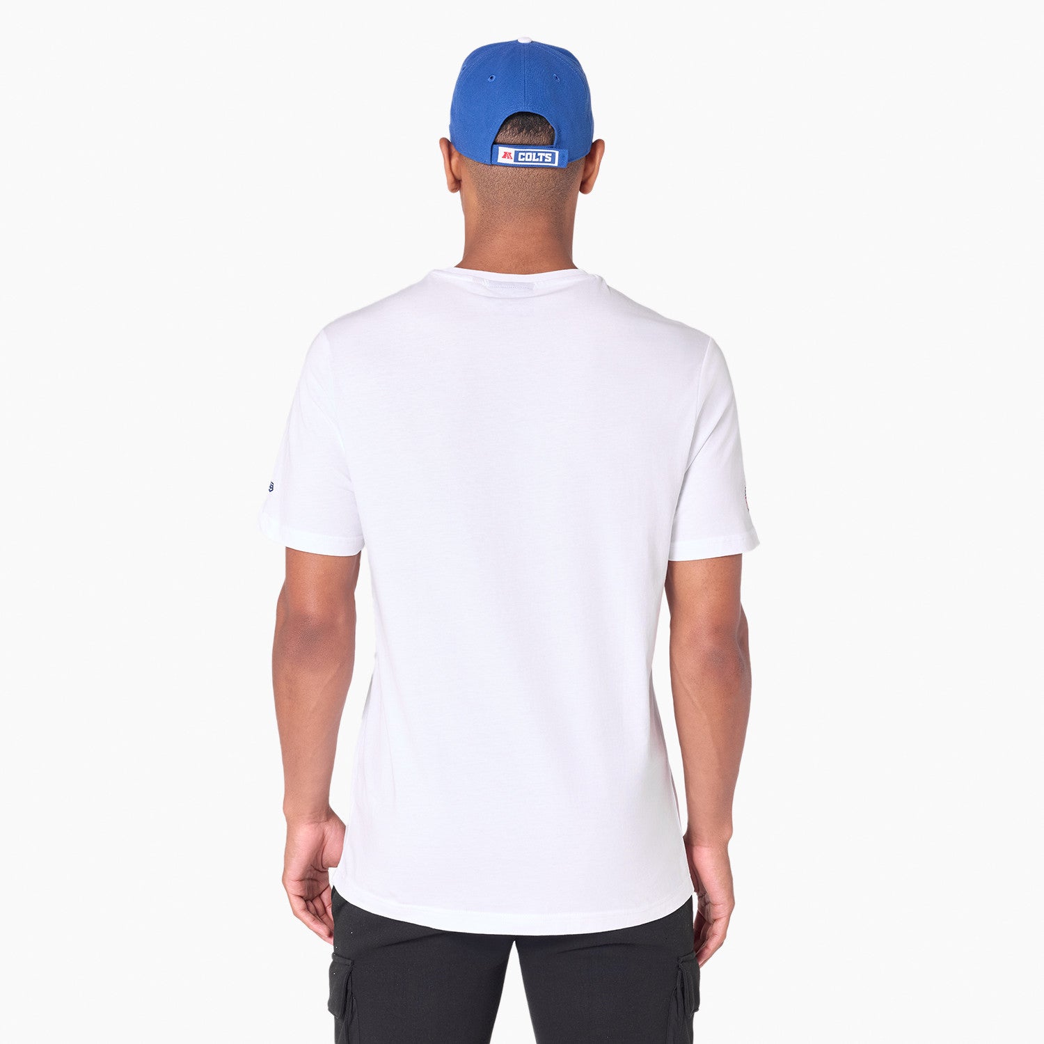 Indianapolis Colts Team Logo New Era NFL T-Shirt Weiß
