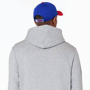 Buffalo Bills Logo Hoodie NFL New Era Grau - STADIUMDREAMS