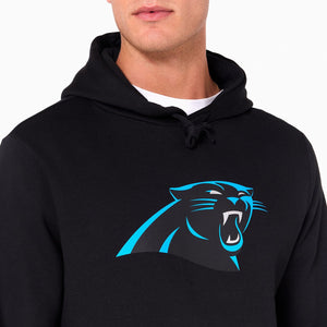 Carolina Panthers Logo Hoodie NFL New Era Schwarz - STADIUMDREAMS