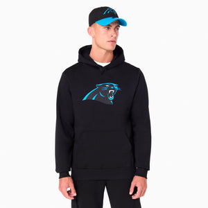 Carolina Panthers Logo Hoodie NFL New Era Schwarz - STADIUMDREAMS