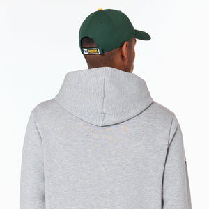 Green Bay Packers Logo Hoodie NFL New Era Grau - STADIUMDREAMS