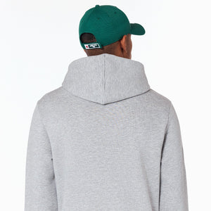 New York Jets Logo Hoodie NFL New Era Grau - STADIUMDREAMS