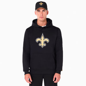 New Orleans Saints Logo Hoodie NFL New Era Schwarz - STADIUMDREAMS