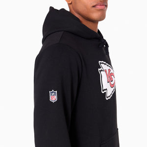 Kansas City Chiefs Logo Hoodie NFL New Era Schwarz - STADIUMDREAMS