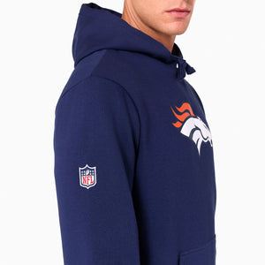 Denver Broncos Logo Hoodie NFL New Era Navy - STADIUMDREAMS